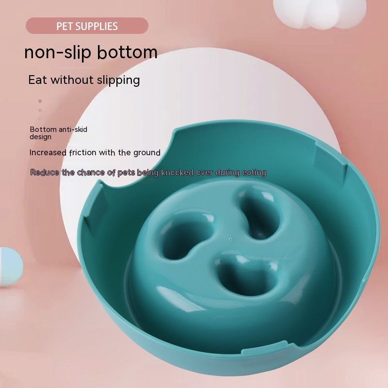 Pet Dog Slow Food Bowl Feeder