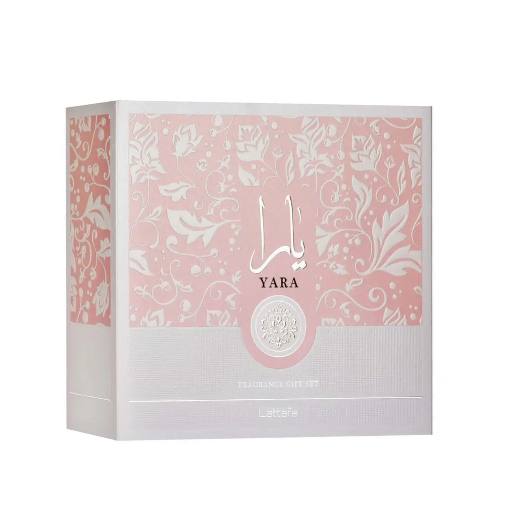 Yara Pink 3 Piece Gift Set for Women Lattafa