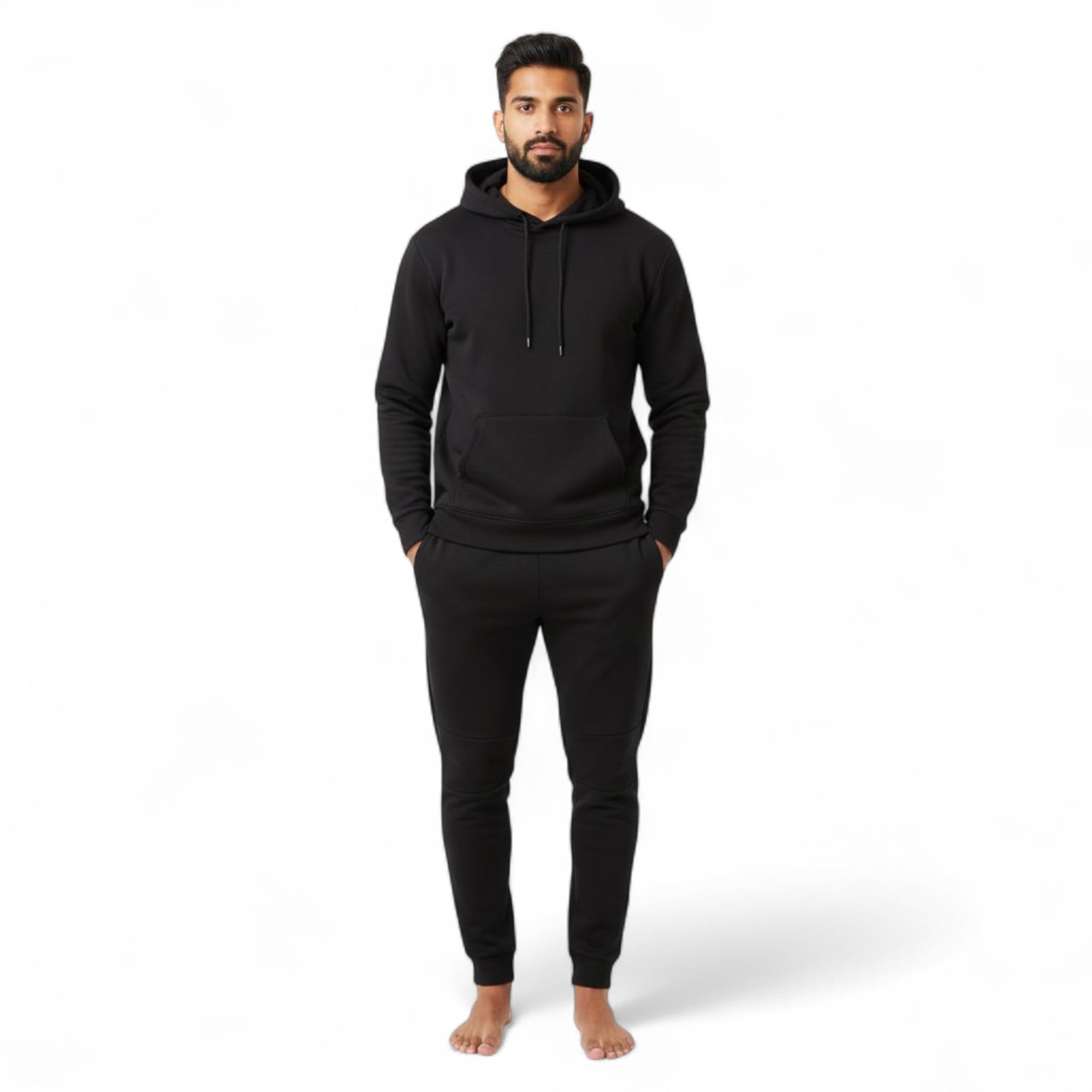 Athletic Addition Men's Matching Tracksuit Set | Hoodie & Joggers 2-Piece Outfit
