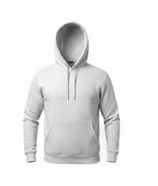 Men's Classic Grey Pullover Hoodie | Cotton Blend Fleece Sweatshirt with Kangaroo Pocket