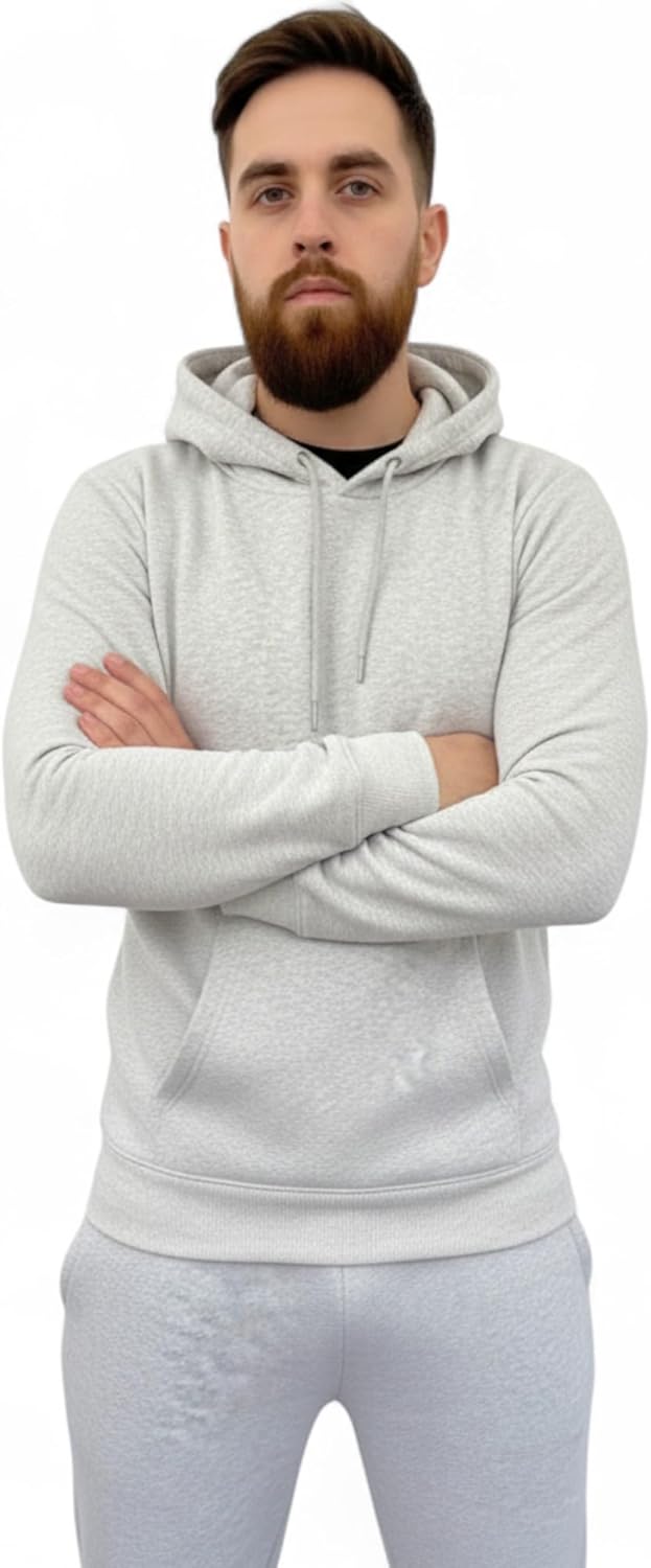 Athletic Addition Men's Matching Tracksuit Set | Hoodie & Joggers 2-Piece Outfit