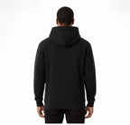 Men's Classic Black Pullover Hoodie | Cotton Blend Fleece Sweatshirt with Kangaroo Pocket