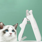 Pet Nail Clippers With LED Light Dogs Cat Nail Scissors Professional Trimmer Tool Care Grooming Supplies