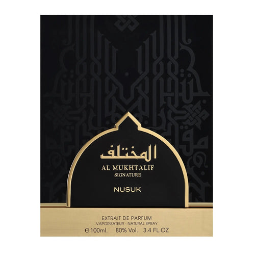 Al Mukhtalif Signature Perfume 100ml EDP Nusuk By Riiffs