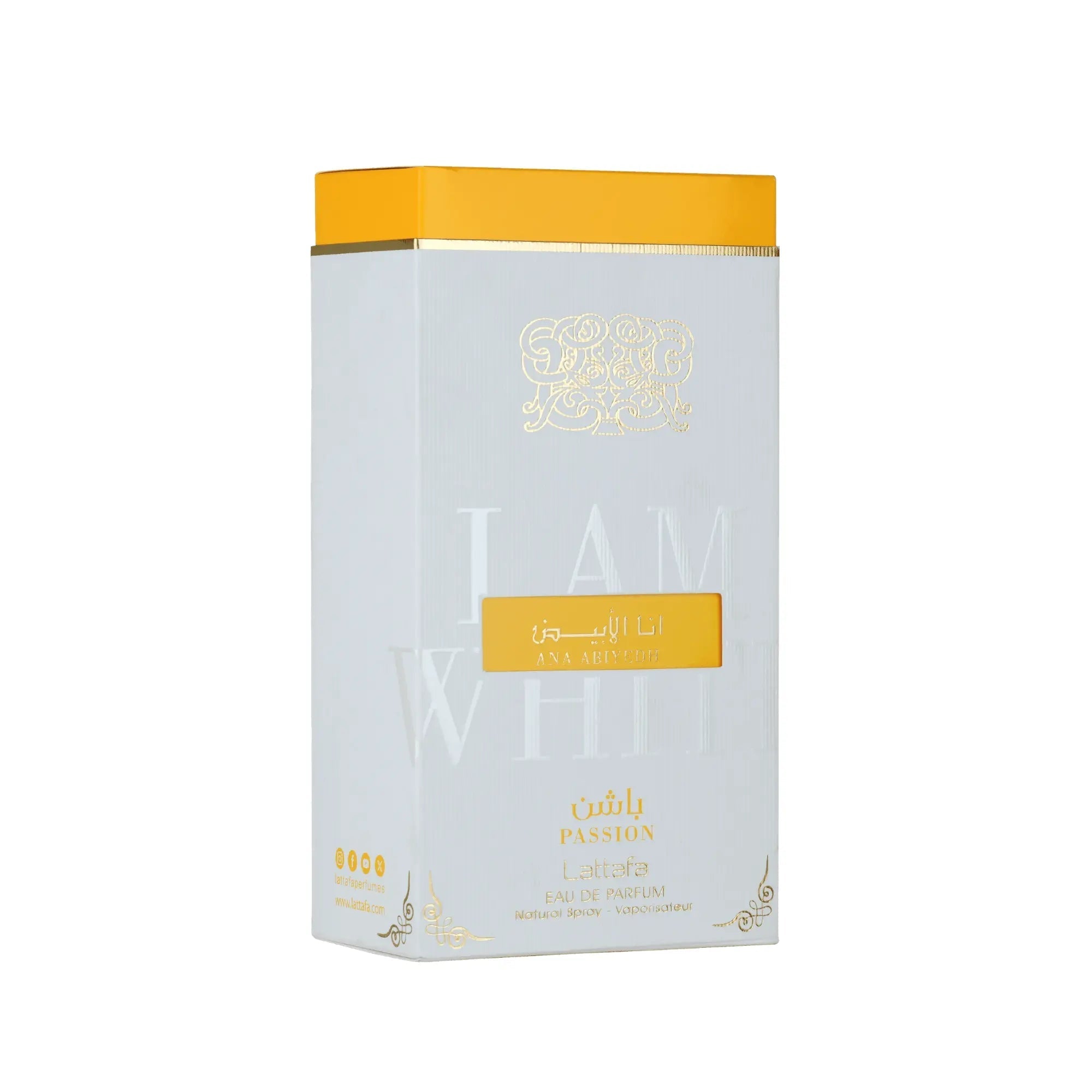 Ana Abiyedh Passion Perfume 60ML EDP Lattafa