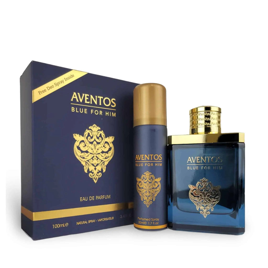 Aventos Blue For Him Perfume 100ml EDP For Men By Fragrance World