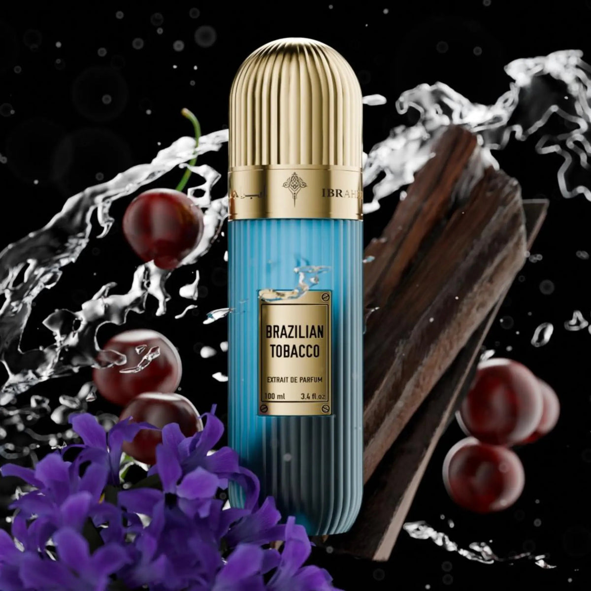 Brazilian Tobacco Perfume 100ml Extrait Ibrahim Al Qurashi