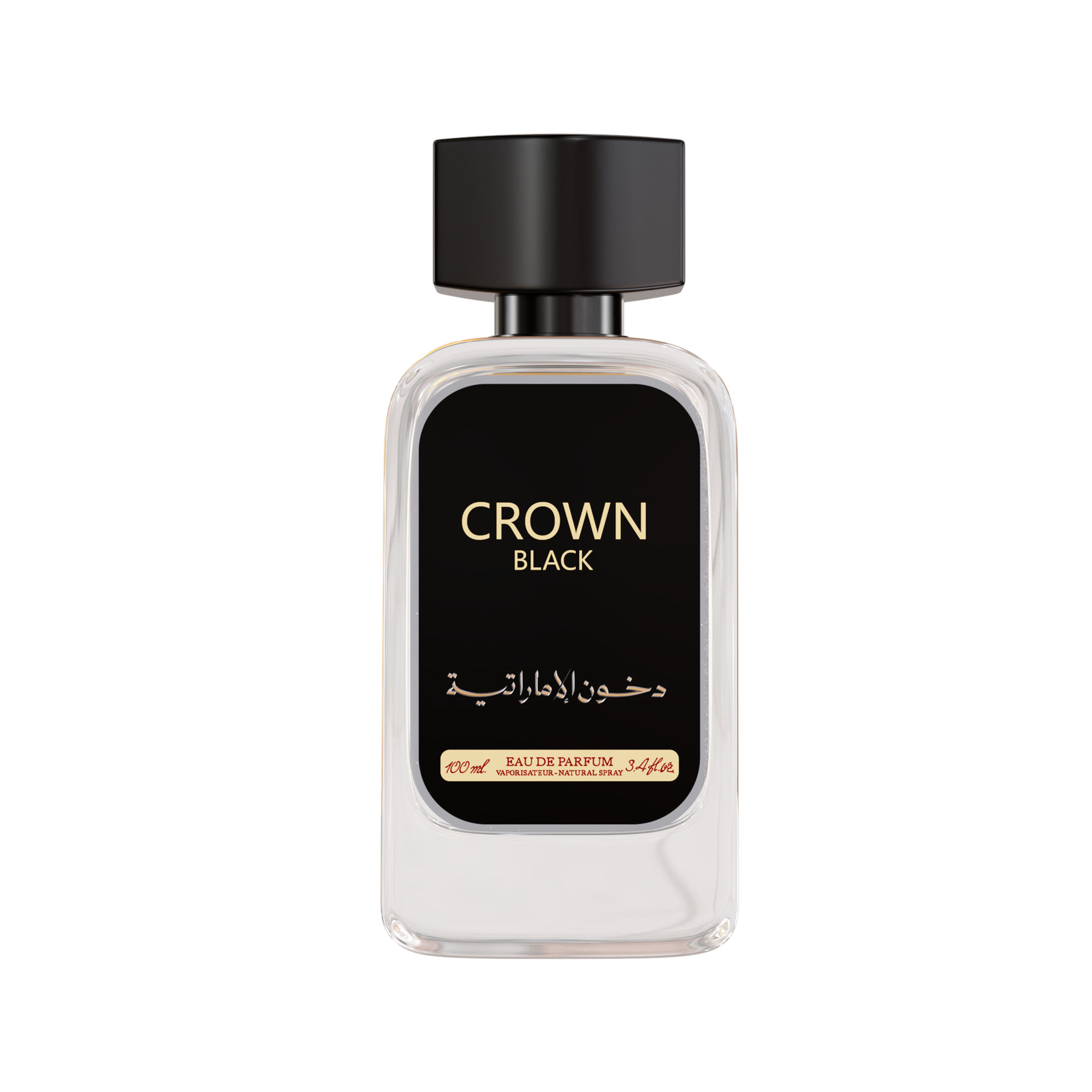 Crown Black Perfume 100ml EDP Dkhoon AlEmiratia