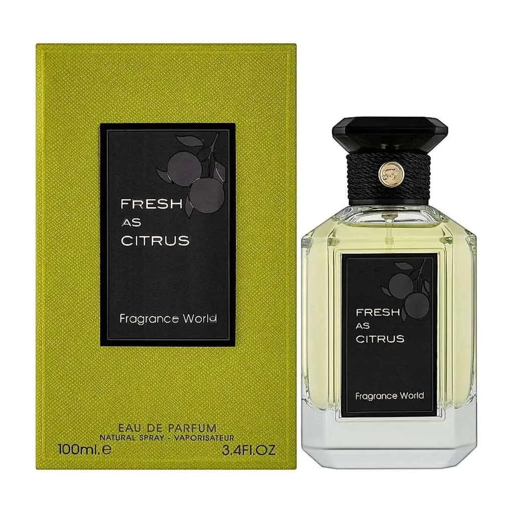 Fresh As Citrus Perfume 100ml EDP For Unisex By Fragrance World