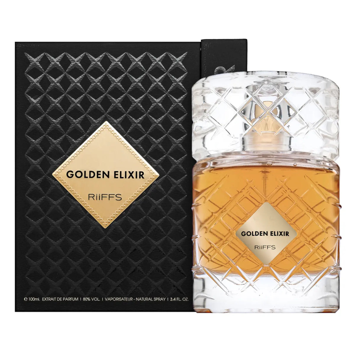 Golden Elixir Perfume 100ml Extrait De Parfum Riiffs