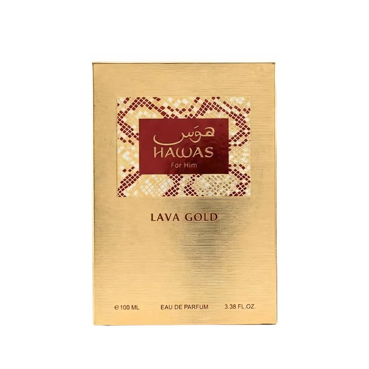 Hawas Lava Gold Perfume 100ml EDP Rasasi