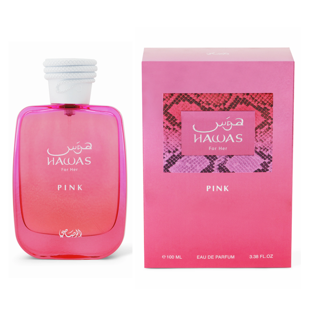Hawas Pink For Her Perfume 100ml EDP Rasasi