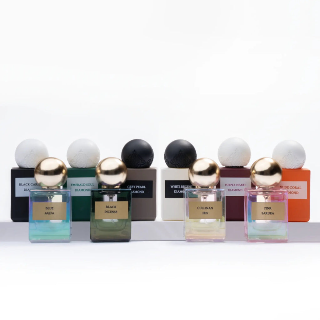 IBRAQ Diamond Collection Set Of 10 x 10ml Perfume EDP