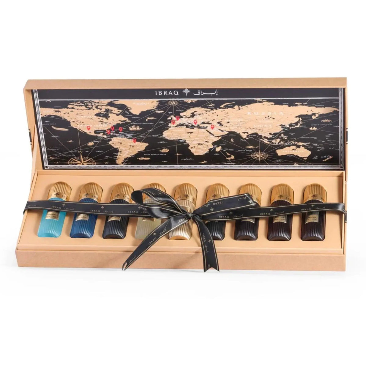 IBRAQ Tobacco Collection Set Of 9 x 20ml Extrait de Parfum