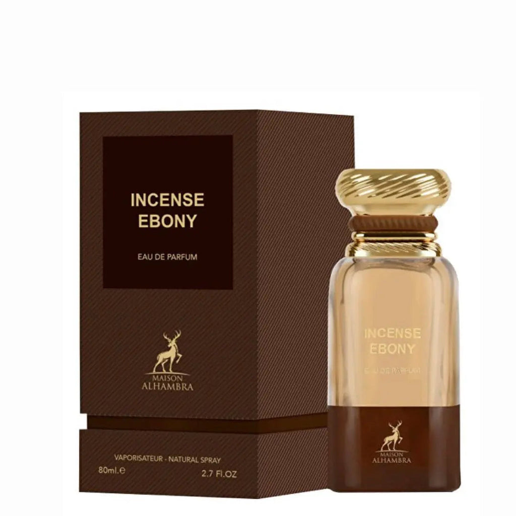Incense Ebony Perfume 80ml EDP Maison Alhambra