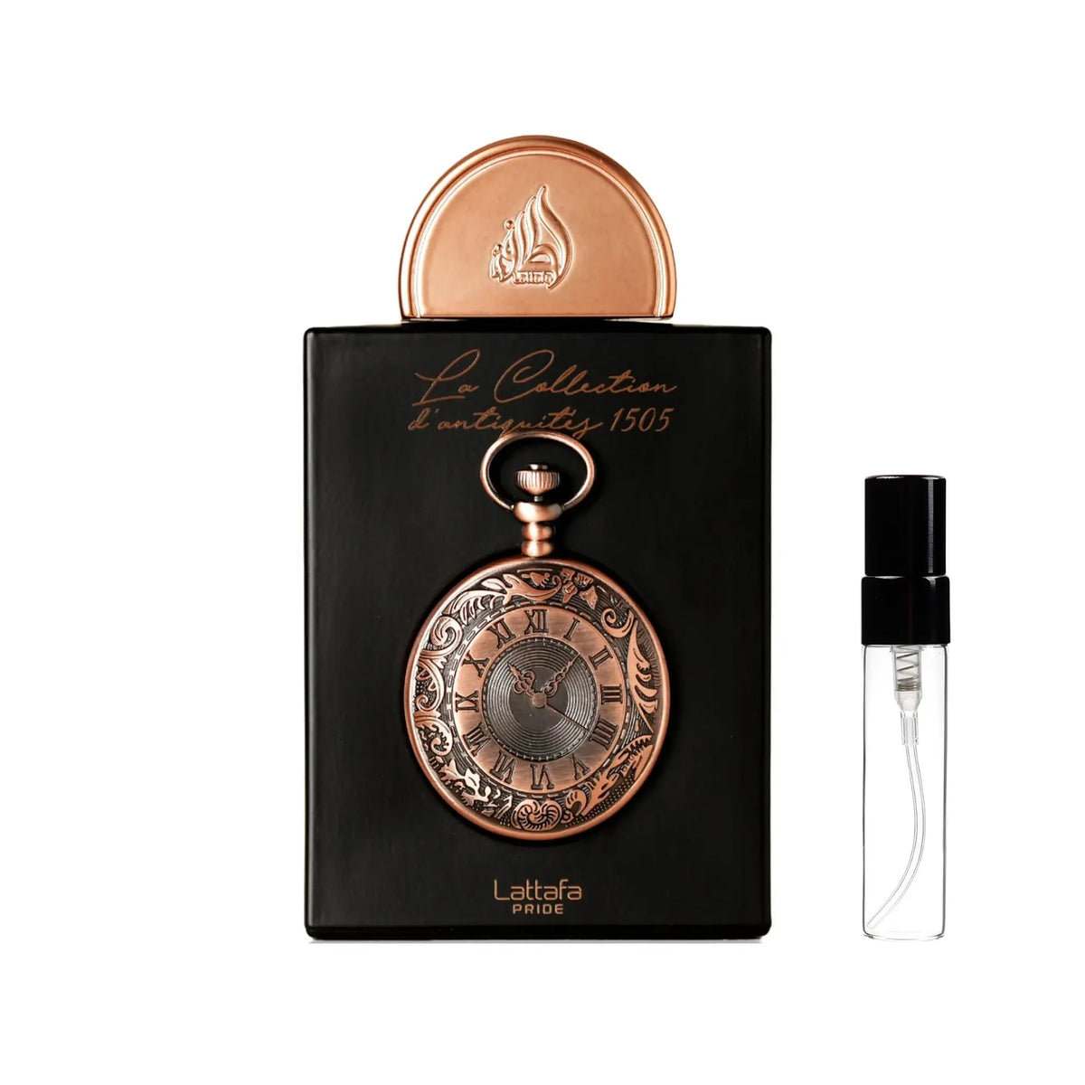 La Collection D'antiquites 1505 (Watch) Perfume Sample 2ml EDP Lattafa Pride