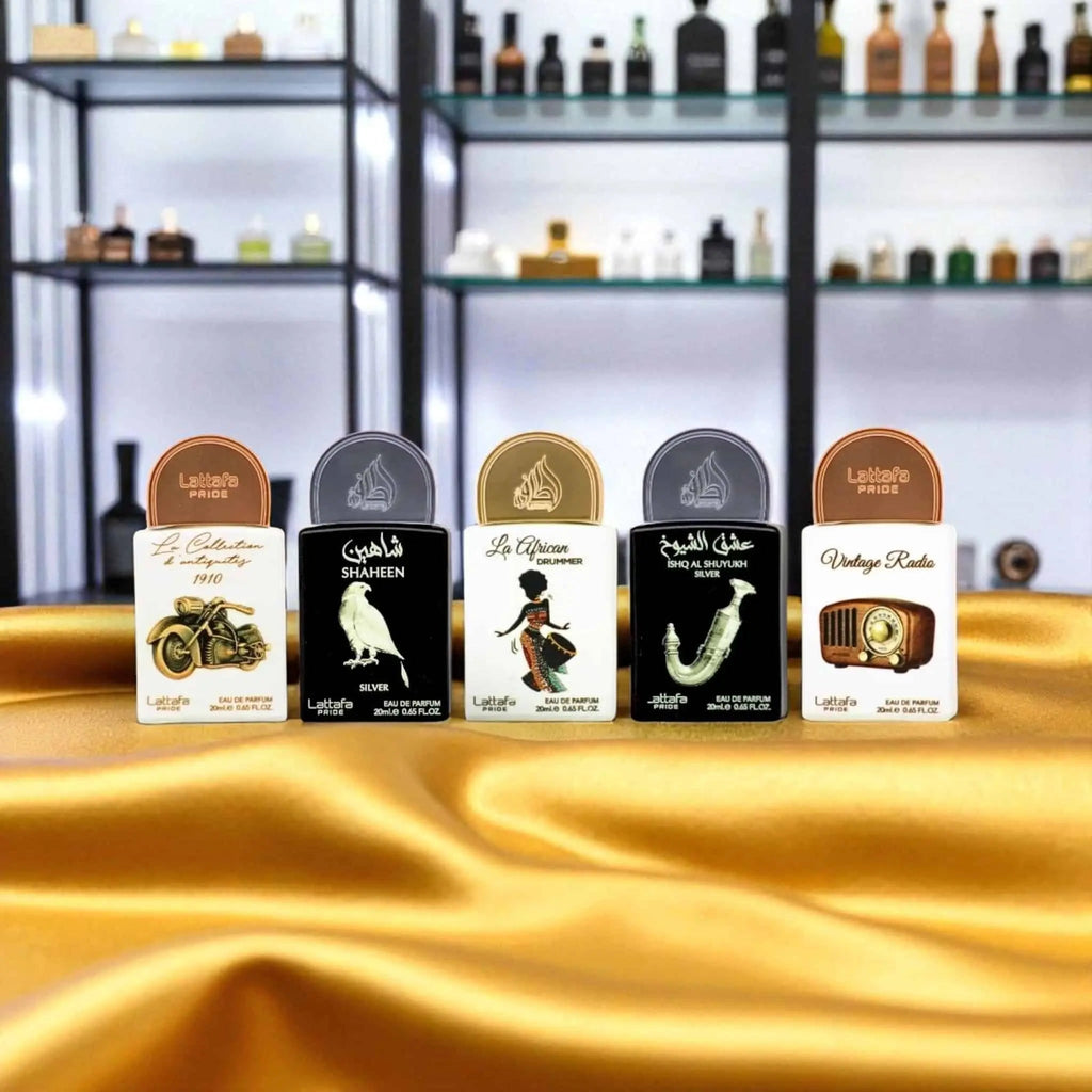 Lattafa Pride La Collection Eau de Parfum Gift Set Collection (5 x 20ml)