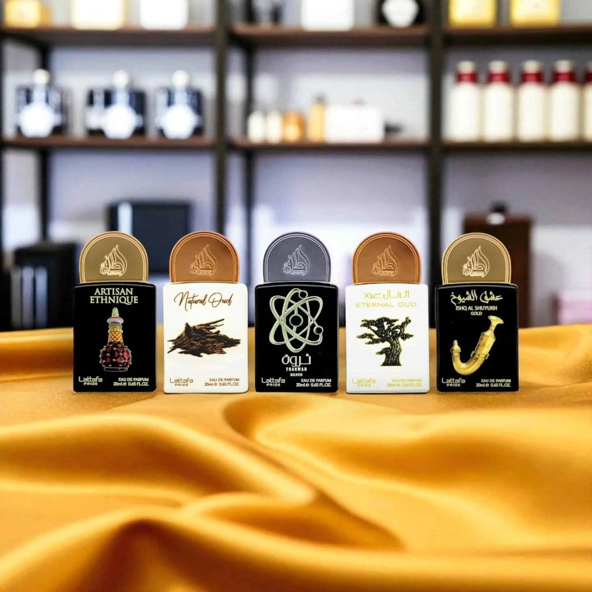 Lattafa Pride Artisan Ethnique 20ml Eau De Parfum 5pcs Gift Set Collection (5 x 20ml)