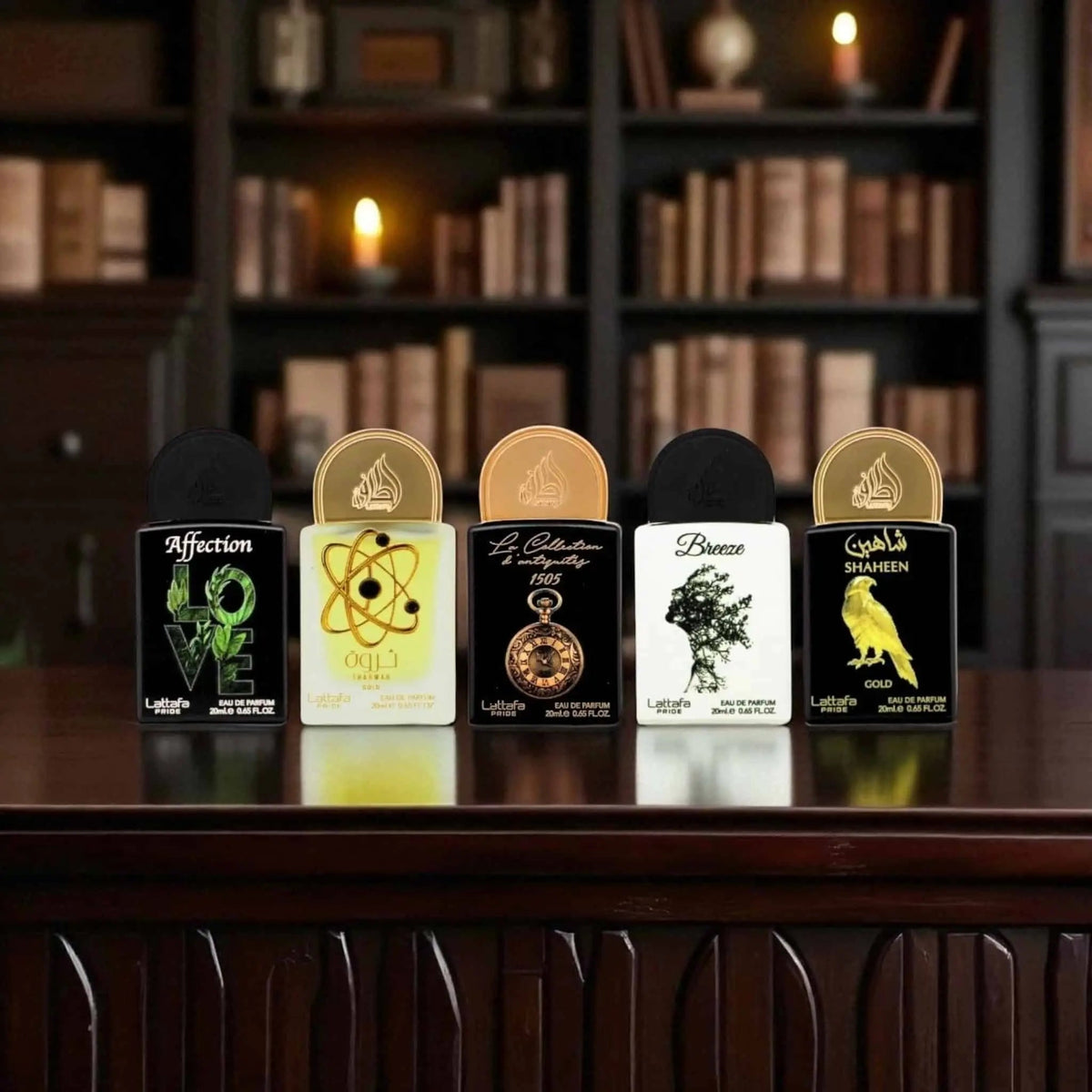 Lattafa Pride Affection Eau de Parfum Gift Set Collection (5 x 20ml)