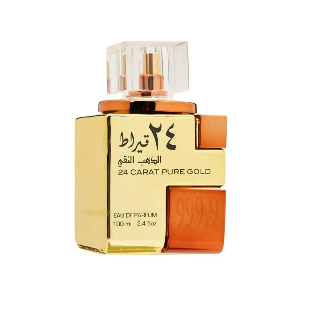 24 Carat Pure Gold Perfume 100ml EDP For Unisex By Lattafa
