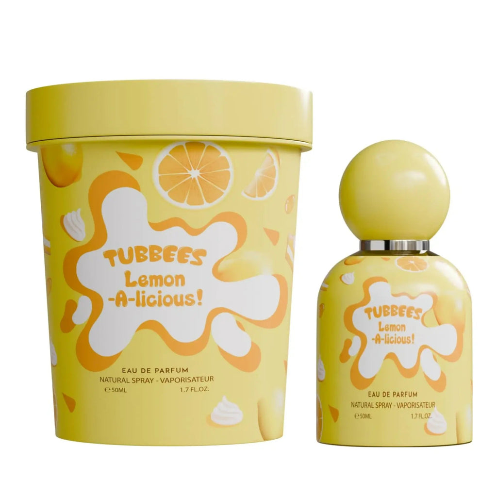 Lemon A Licious Perfume 50ml EDP Tubbees