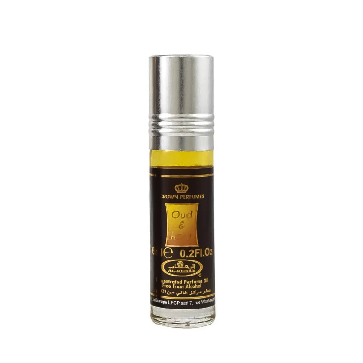 Oud & Rose Perfume Oil 6ml Al Rehab