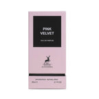Pink Velvet Perfume 80ml EDP Maison Alhambra