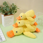 Calming Duck Plush Dog Toy – Stop Boredom & Anxiety | Soft Squeaky Chew Toy for Puppies & Dogs