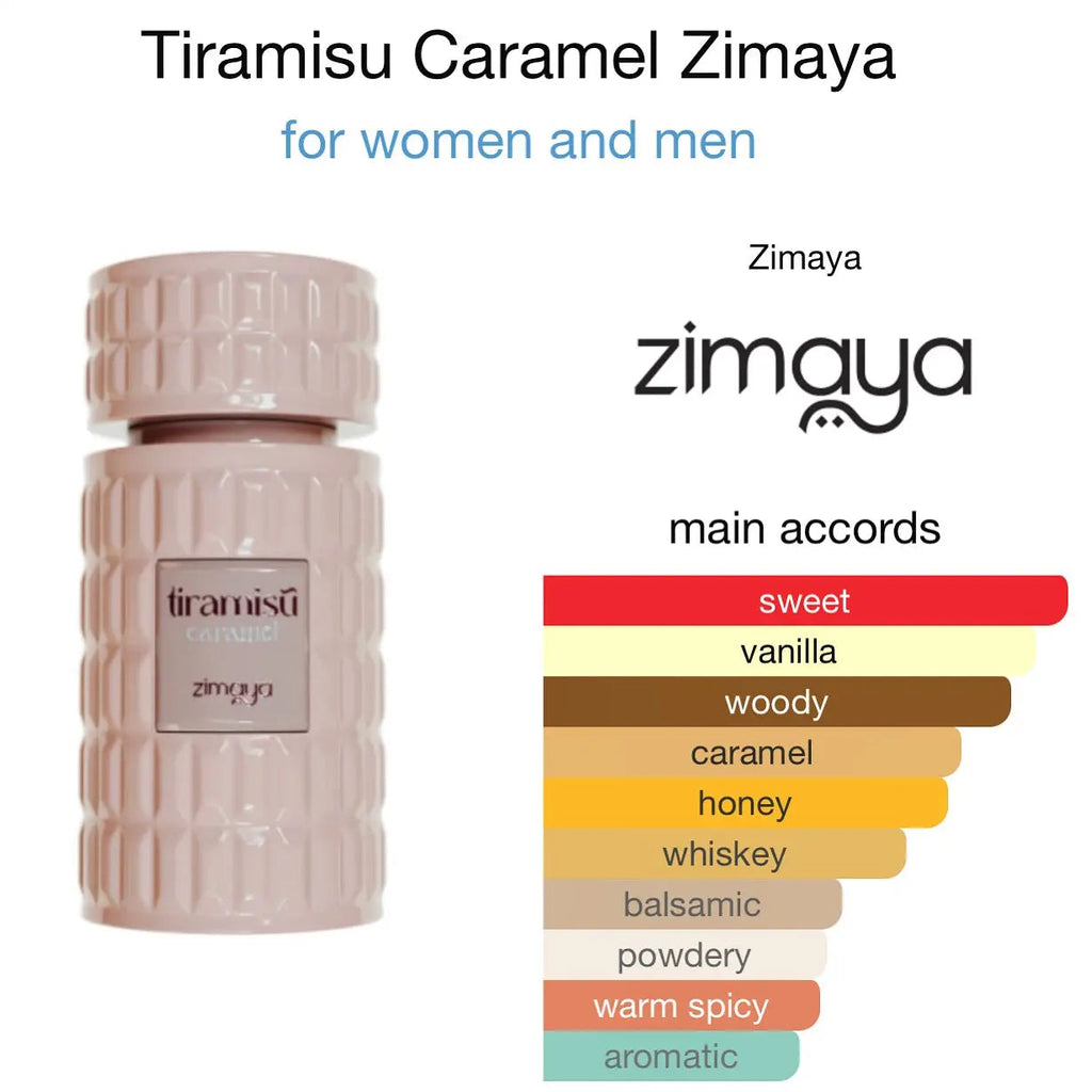 Tiramisu Caramel Perfume 100ml EDP Zimaya