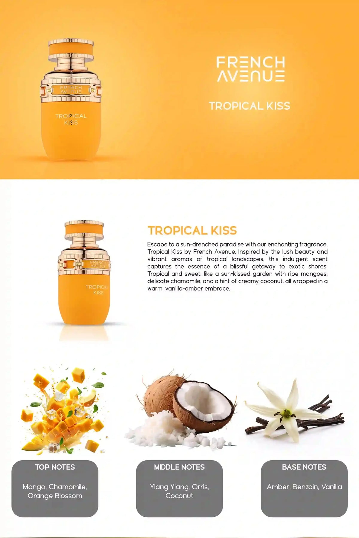 Tropical Kiss 80ml EDP French Avenue