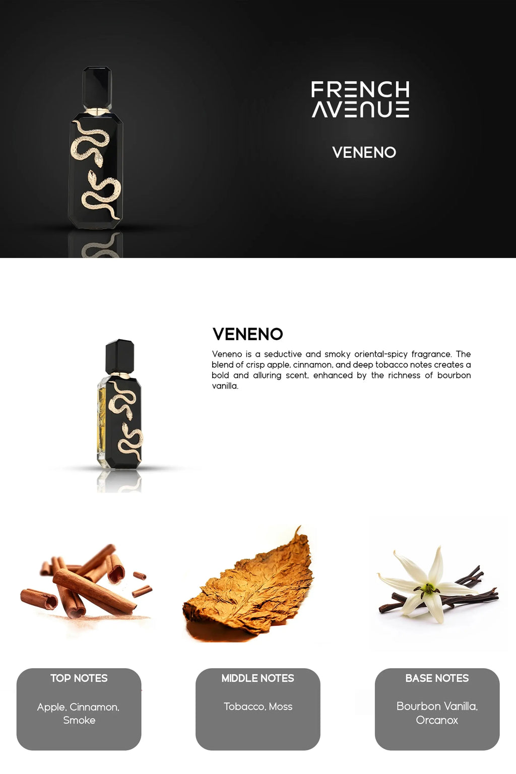 Veneno Perfume 100ml EDP French Avenue