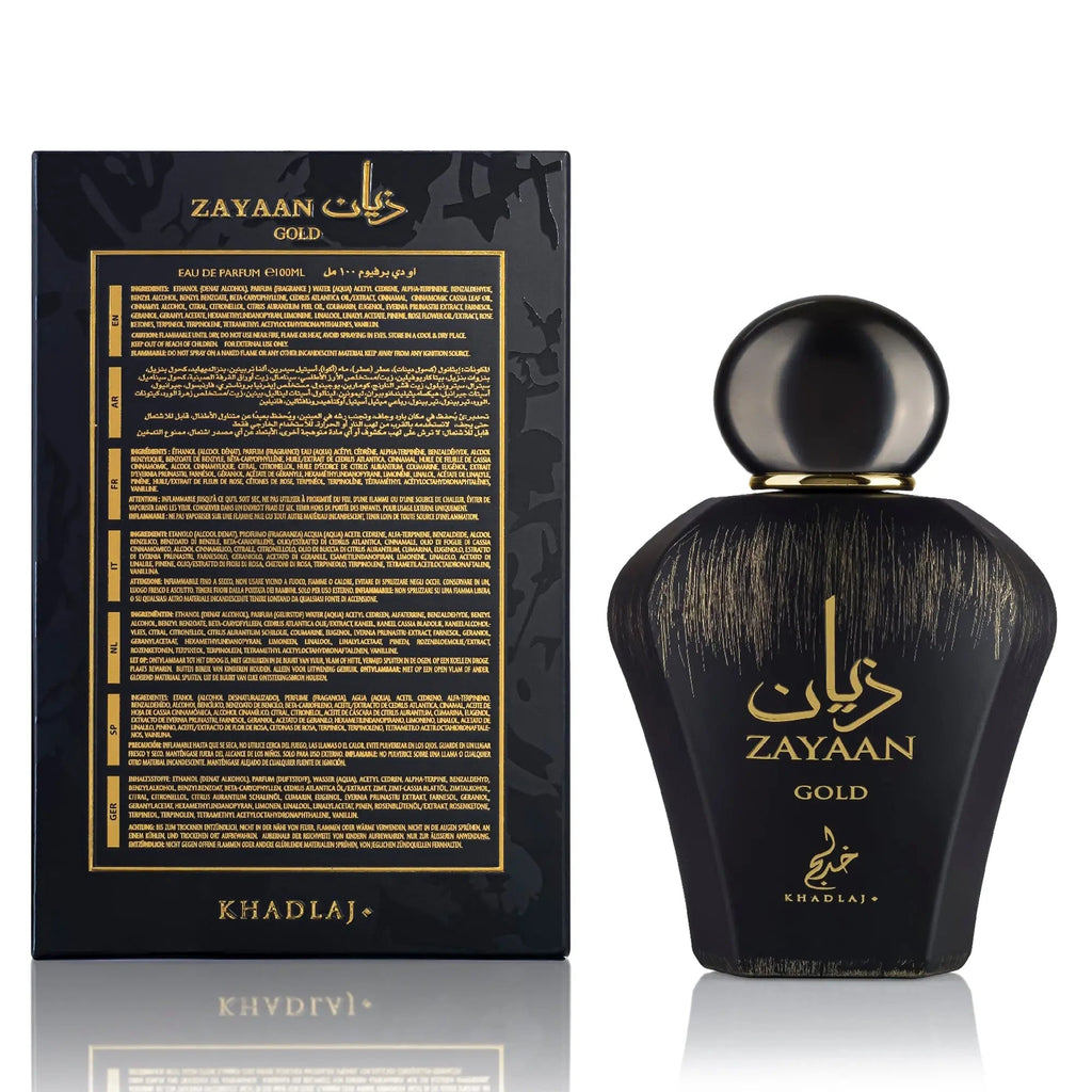 Zayaan Gold Perfume 100ml EDP Khadlaj