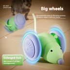 Pet Toys Interactive Cat Toy Electric Mouse Car - Automatic Teaser With Intelligent Obstacle Avoidance Pet Products