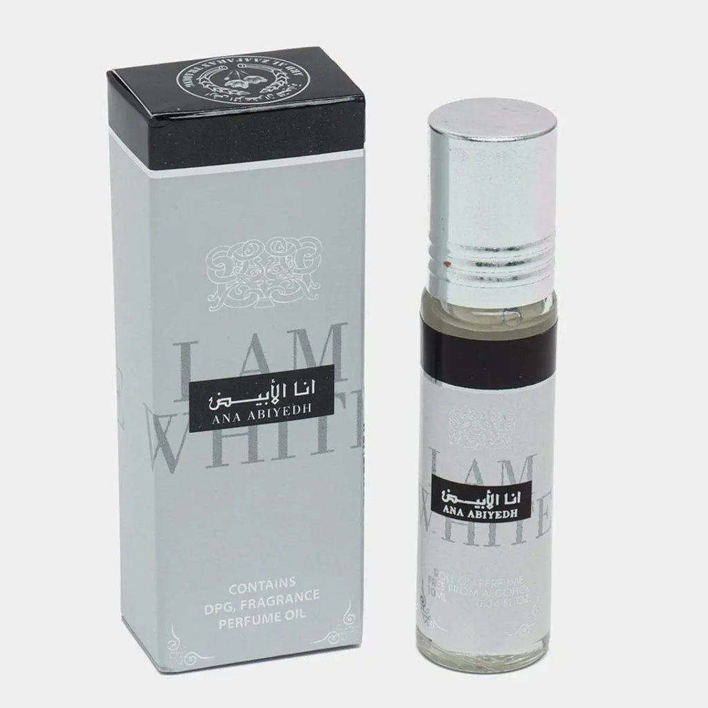 Lattafa Ana Abiyedh Perfume Oil 10ml Ard Al Zaafaran