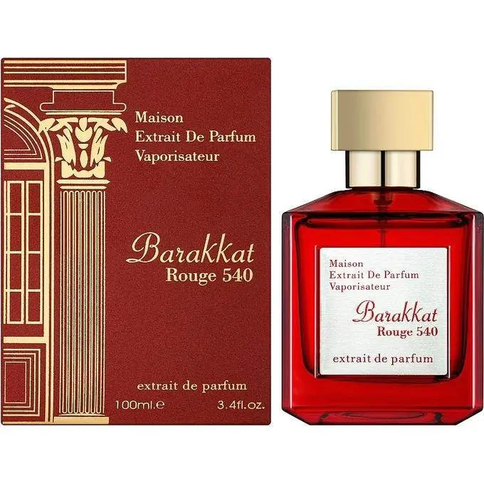 Barakkat Rouge 540 Extrait Perfume 100ml EDP Fragrance World