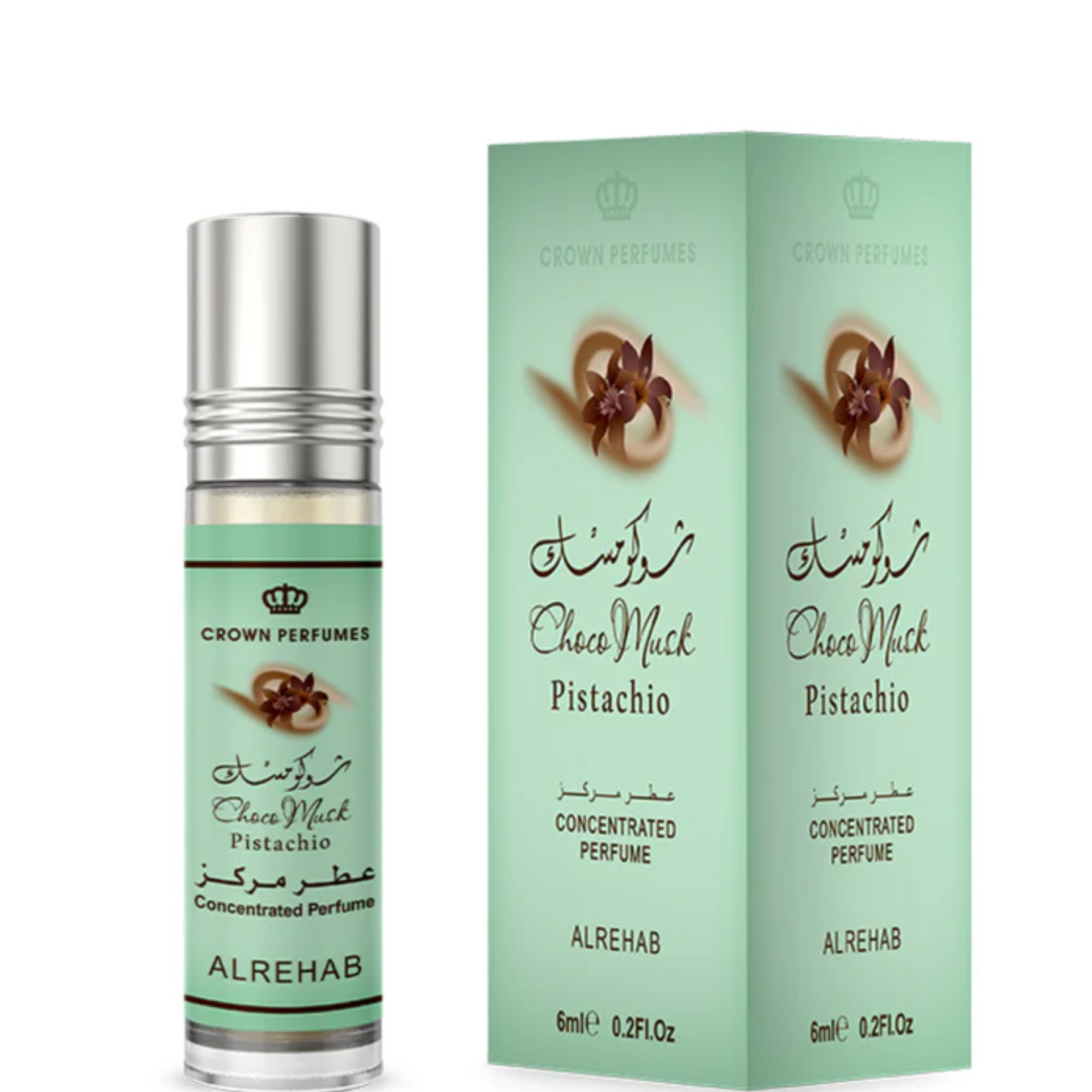 Choco Musk Pistachio 6ml Perfume Oil Al Rehab