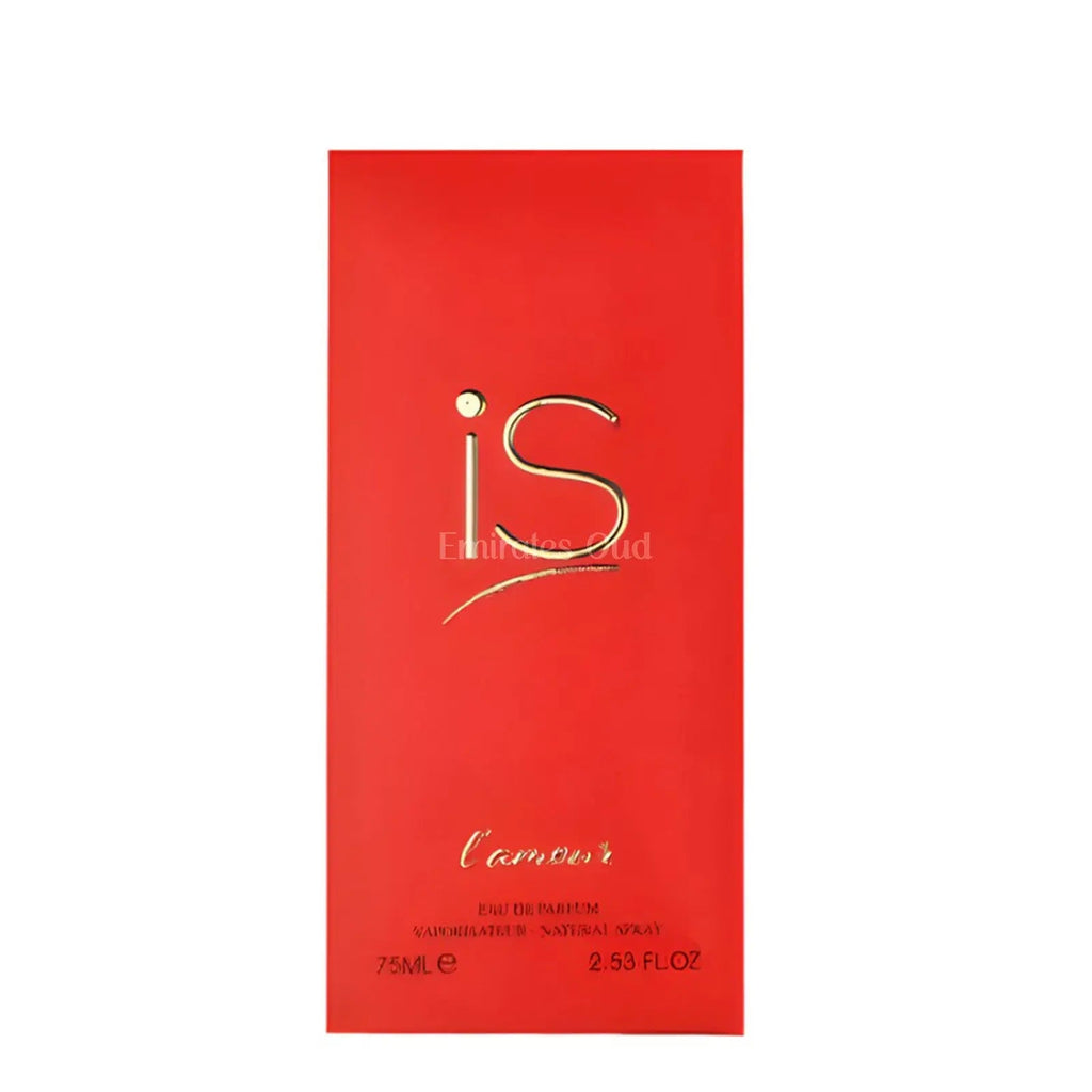 iS L'Amour Perfume 75ml EDP Fragrance World