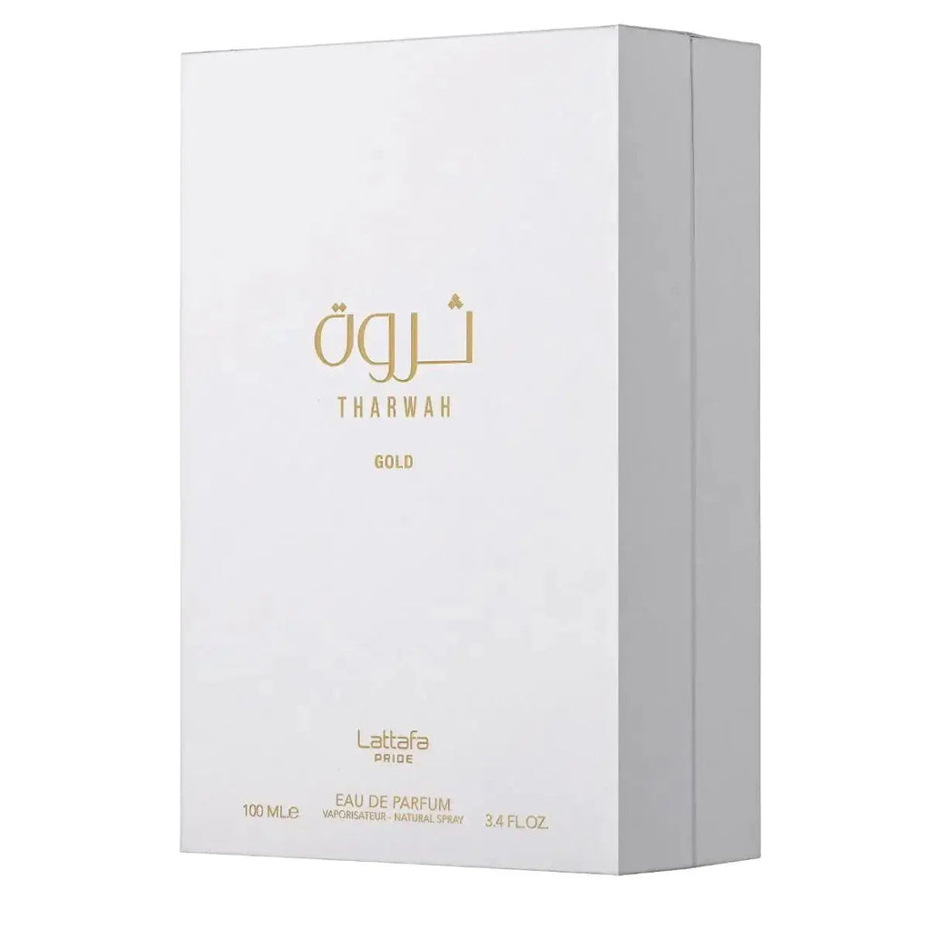 Tharwah Gold Perfume 100ml EDP by Lattafa Pride