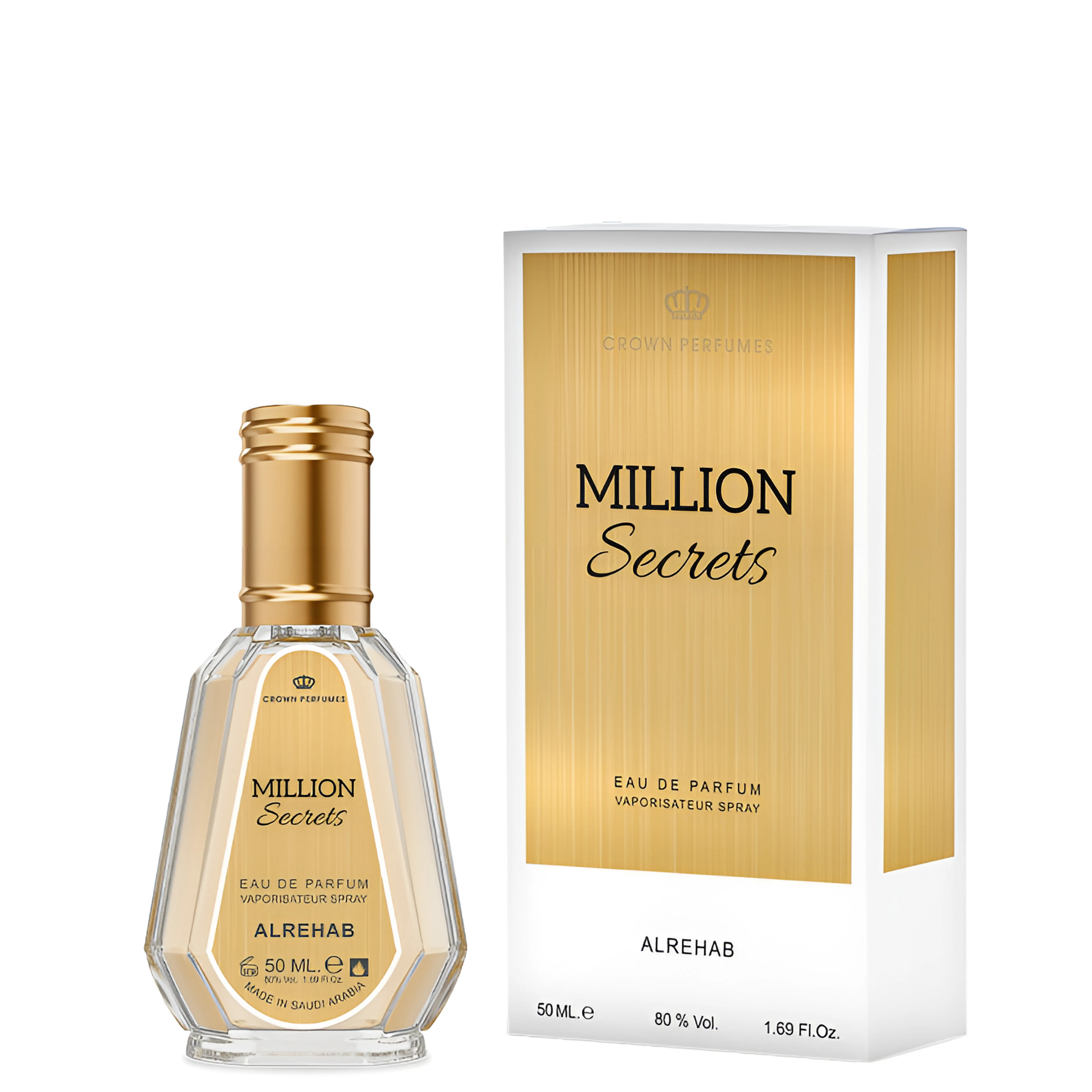 Million Secrets Perfume 50ml EDP Al Rehab